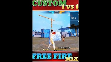 1v1 Custom challenge to my friend 😏#freefire #trending #viralvideo