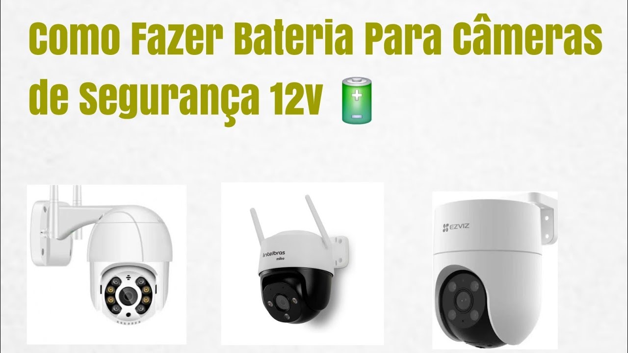 Como Fazer  Nobreak para Cameras YOOSE ICSee e INTELBRAS 12v - Leandro Ricardo
