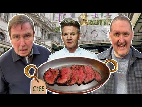 We Review Gordon Ramsay's Expensive £165 Steak!