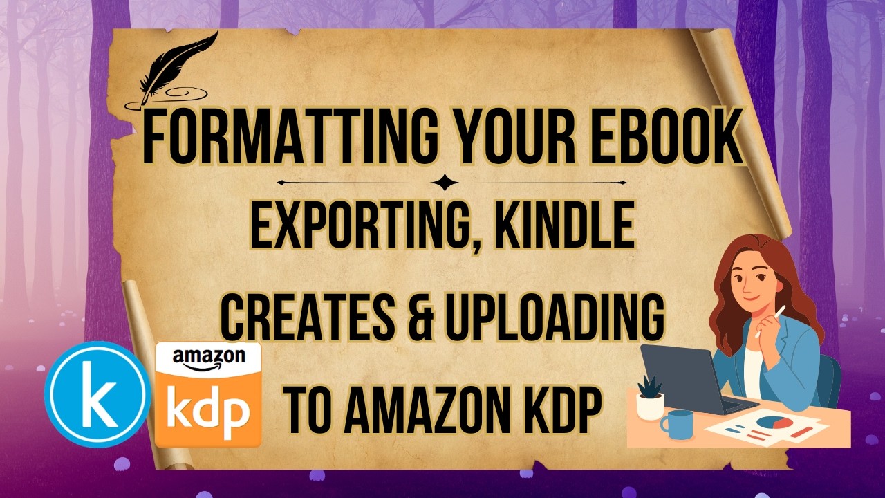 📚 Formatting Your eBook for KDP | Exporting, Kindle Create & Uploading ...