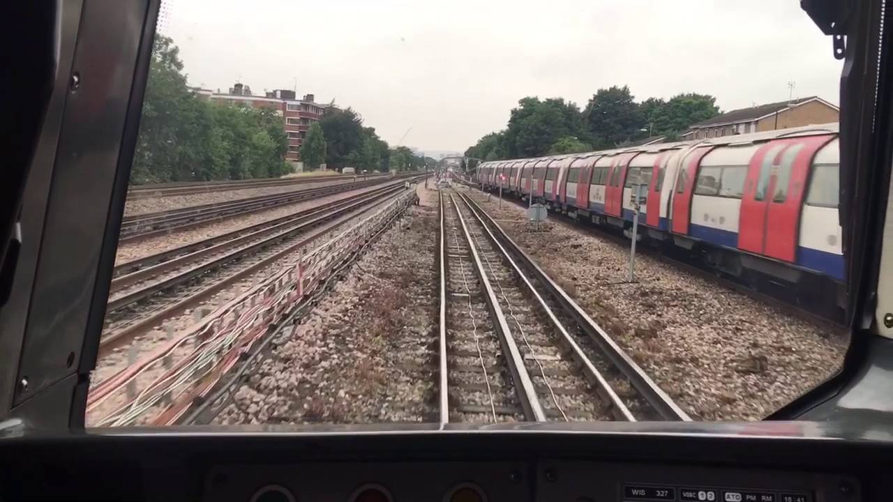 Jubilee Line Cab View | Willesden Green to Siding