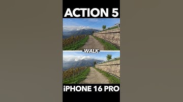iPhone 16 Pro (Max) vs DJI Action 5 Pro Test #iphone16pro #djiaction5