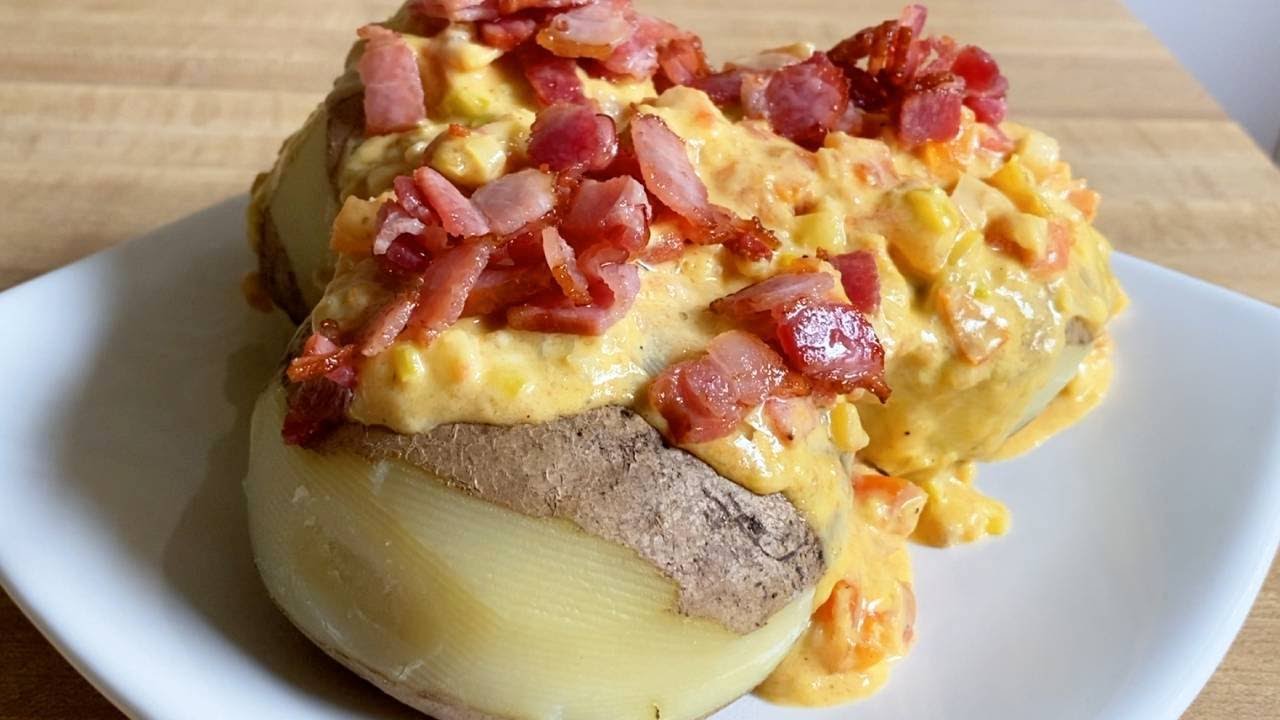 Papas Chorreadas Colombianas con Tocineta | El de las trufas