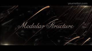 Gold Titles Title Animation — Pro Motion Graphics Template