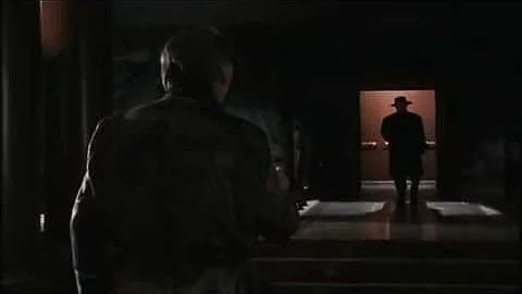 Batman 1989 The Joker kills Carl Grissom