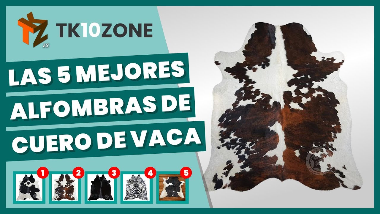 Las 5 mejores alfombras de cuero de vaca YouTube