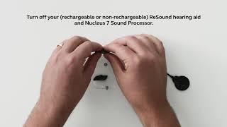 How to pair your Nucleus 7 Sound Processor and ReSound hearing aid with a ReSound Phone Clip 