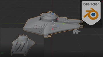 Modeling a SCI-fi Spacecraft- Part 03 Basic Detailing Time-lapse