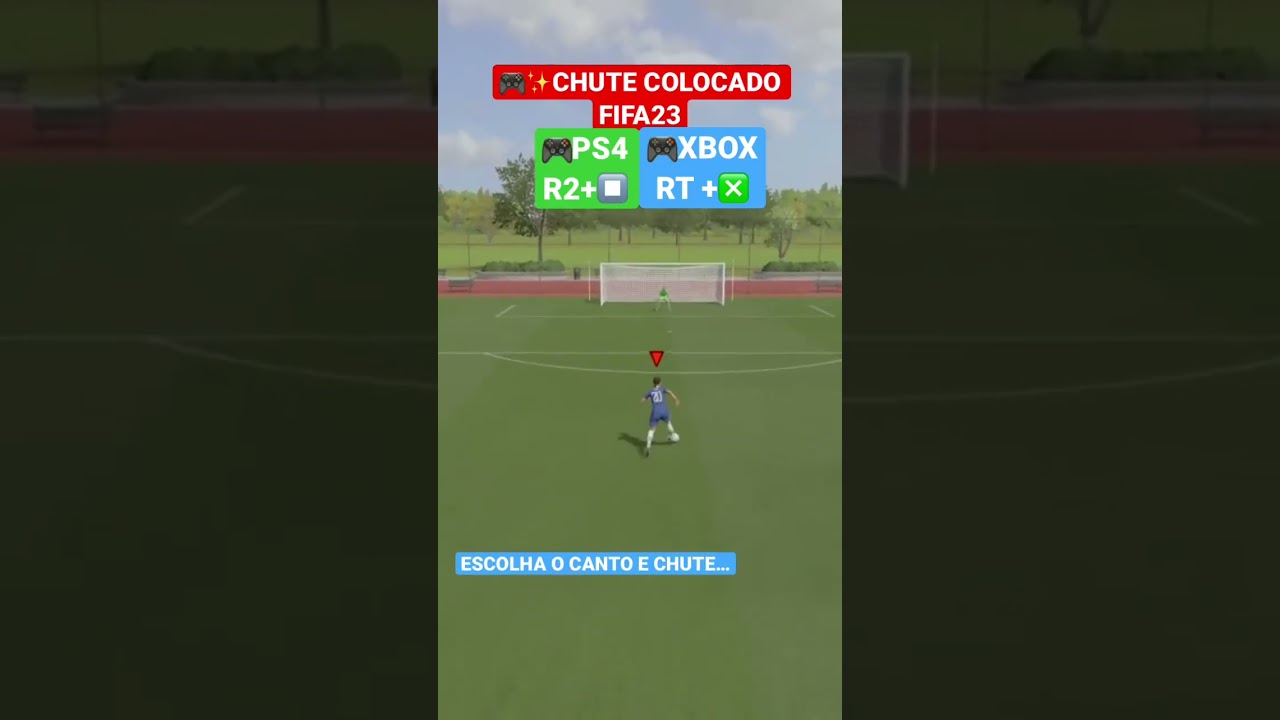🎮✨CHUTE COLOCADO FIFA23 COMO CHUTAR TUTORIAL 