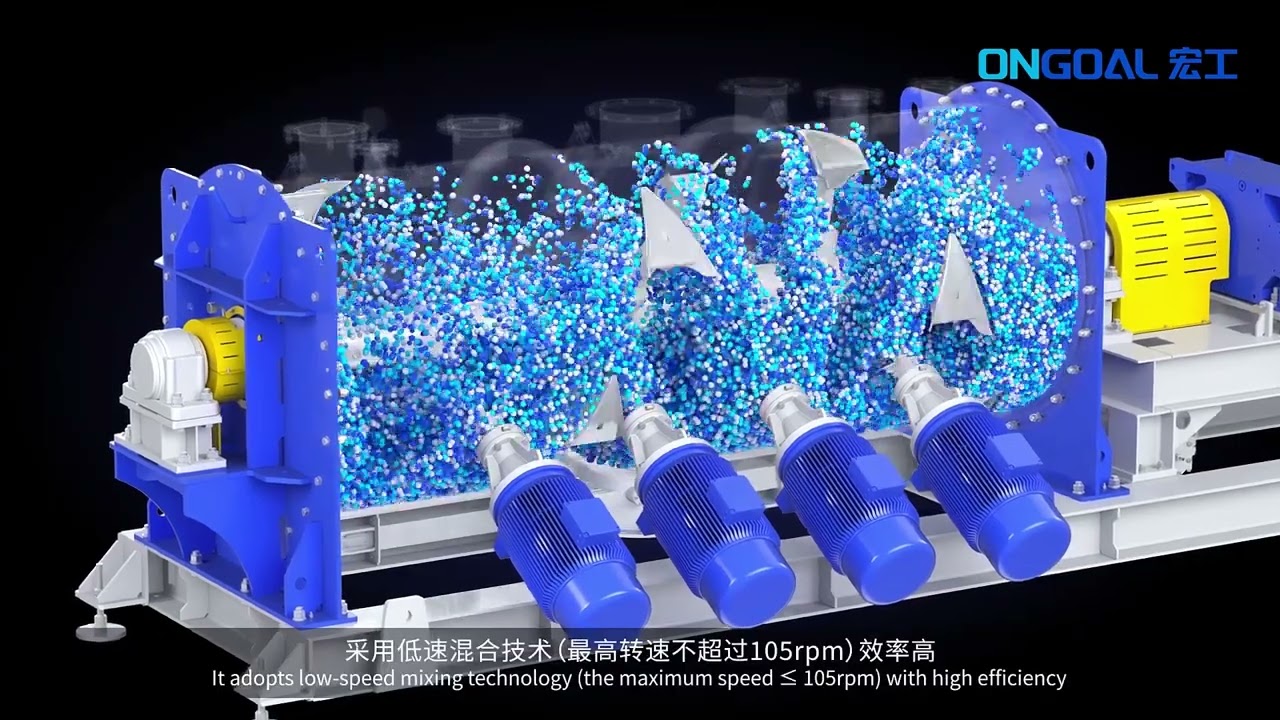 ONGOAL Ploughshare Mixer for Battery Materials