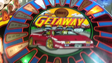 Getaway High Speed II pinball machine - Lots of mods