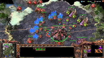 HD FPVOD #52 ZvZ Swarm Host Hydra vs Ling Muta