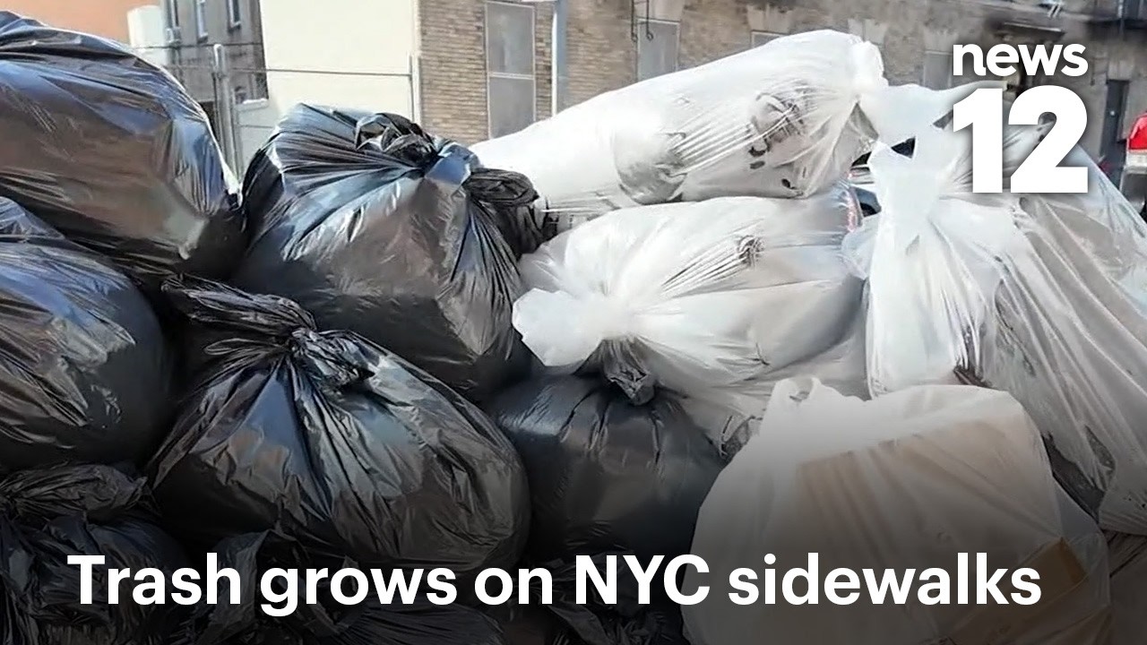 «Это просто ужасный беспорядок», — говорит житель Бронкса, чей тротуар завален мусором | News 12