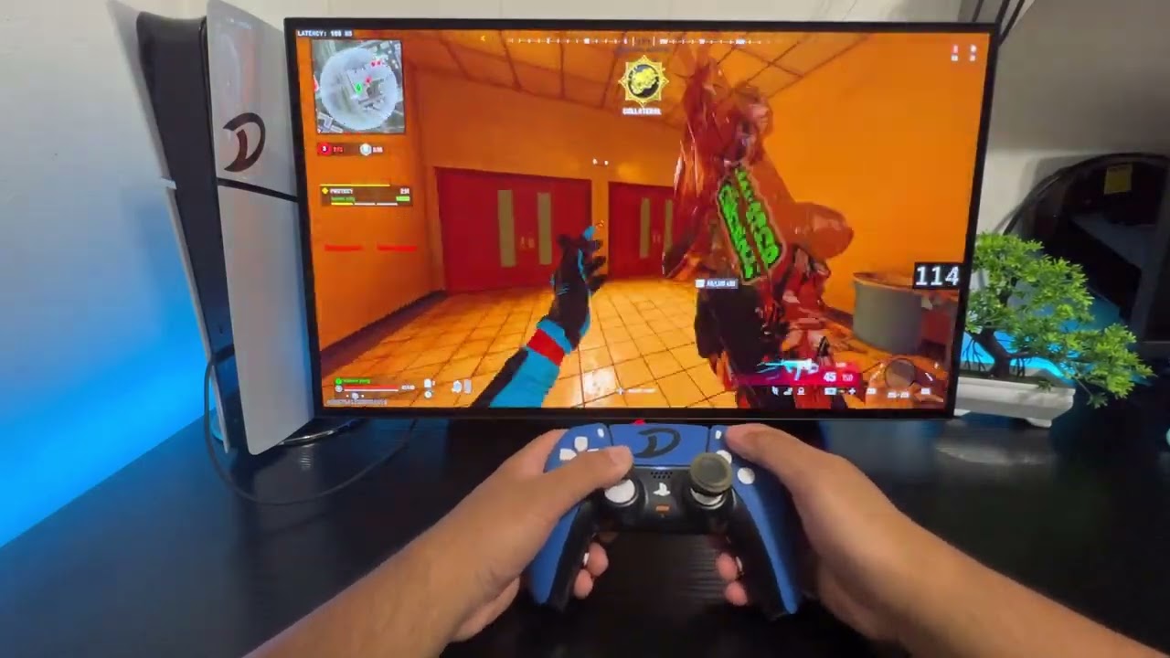 Warzone on PS5 Slim Console + FPS Counter ( POV Gameplay )