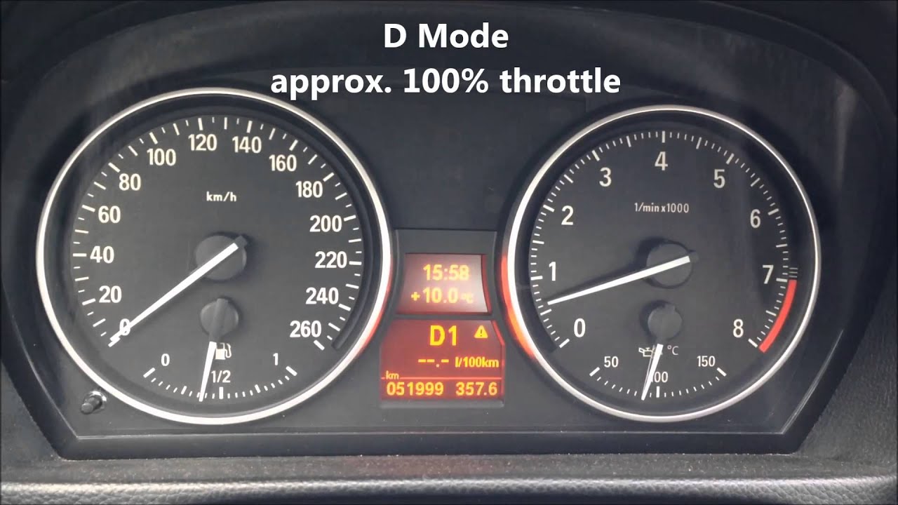 Alpina TCU Flash different throttle acceleration N55 335i E92 xDrive ...