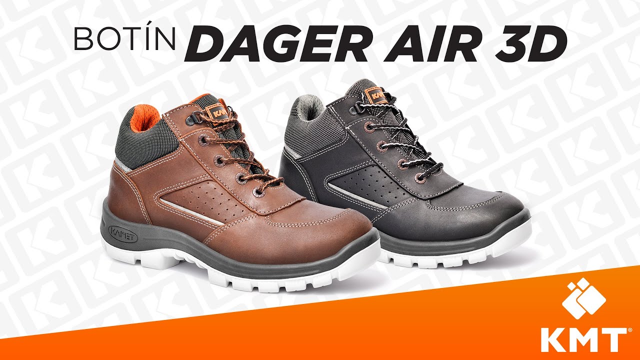 DAGER AIR 3D - KMT - KAMET - CALZADO DE SEGURIDAD YouTube