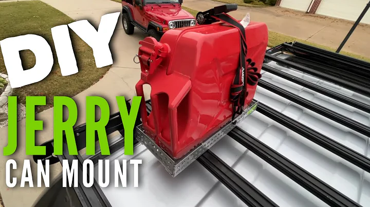 DIY Jerry Can Mount - Easy and Affordable Jerry Ca...