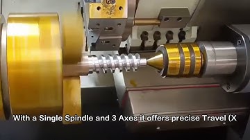 Special Lathe for Manufacturing Industry High Precision Metal Processing Inclined Lathe