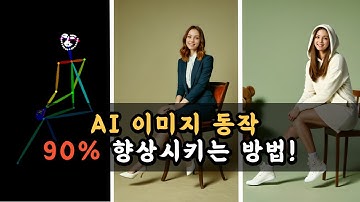AI 그림, 포즈 잡을 땐 이것만 사용하세요! | Stable diffusion (OpenPose)