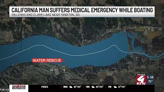 California man dies after medical emergency at lake in Siouxland