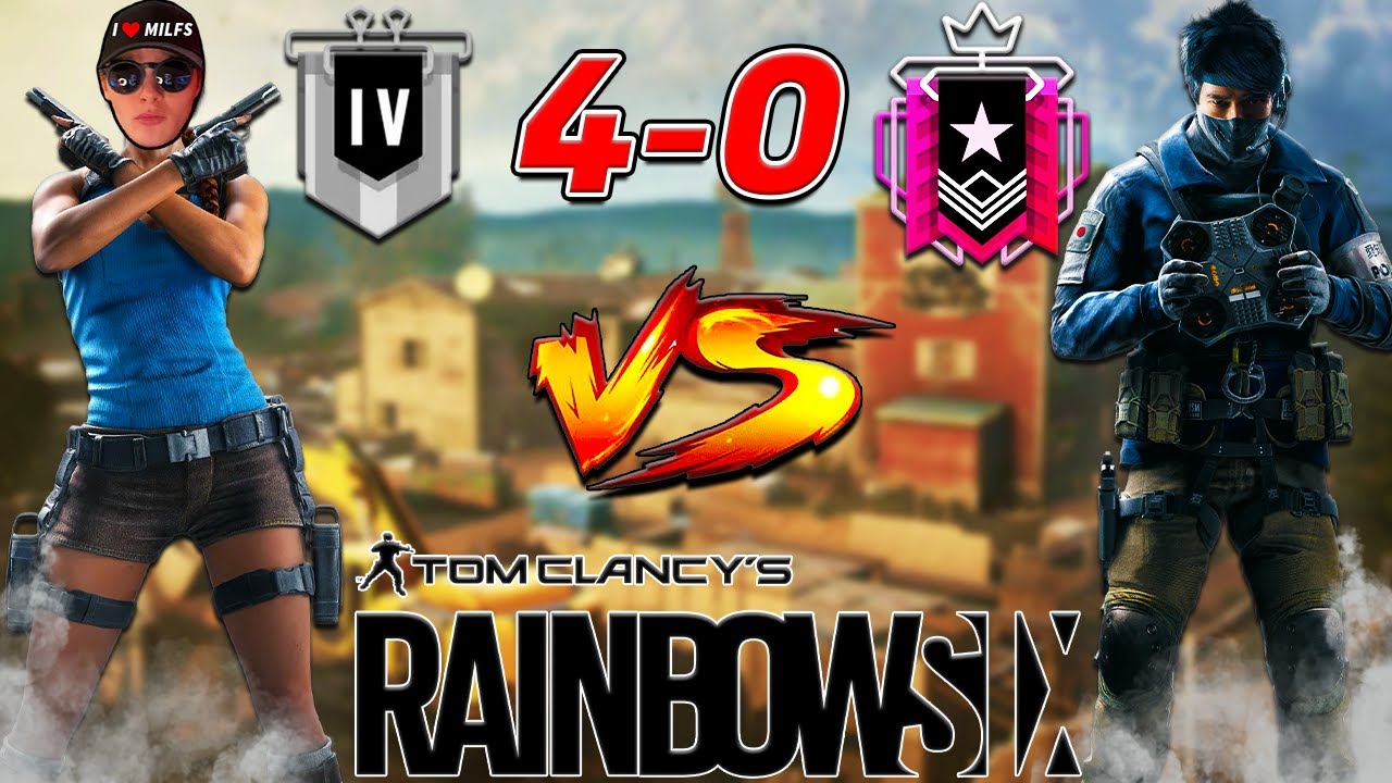 SILVER PLAYER SWEEPS A CHAMPION ?!?! R6 1V1'ING SUBSCRIBERS EP. 2 - YouTube