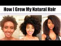 How To Grow Natural Hair Long, Fast, Thick and Healthy!
