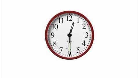 MathABC.com: Analog clock reading: full hours and half an hour