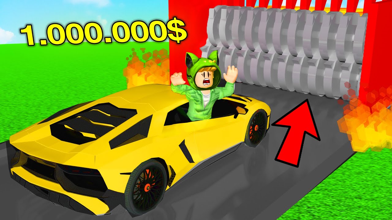 ROZWALIŁEM AUTO ZA 1.000.000$ W ROBLOX