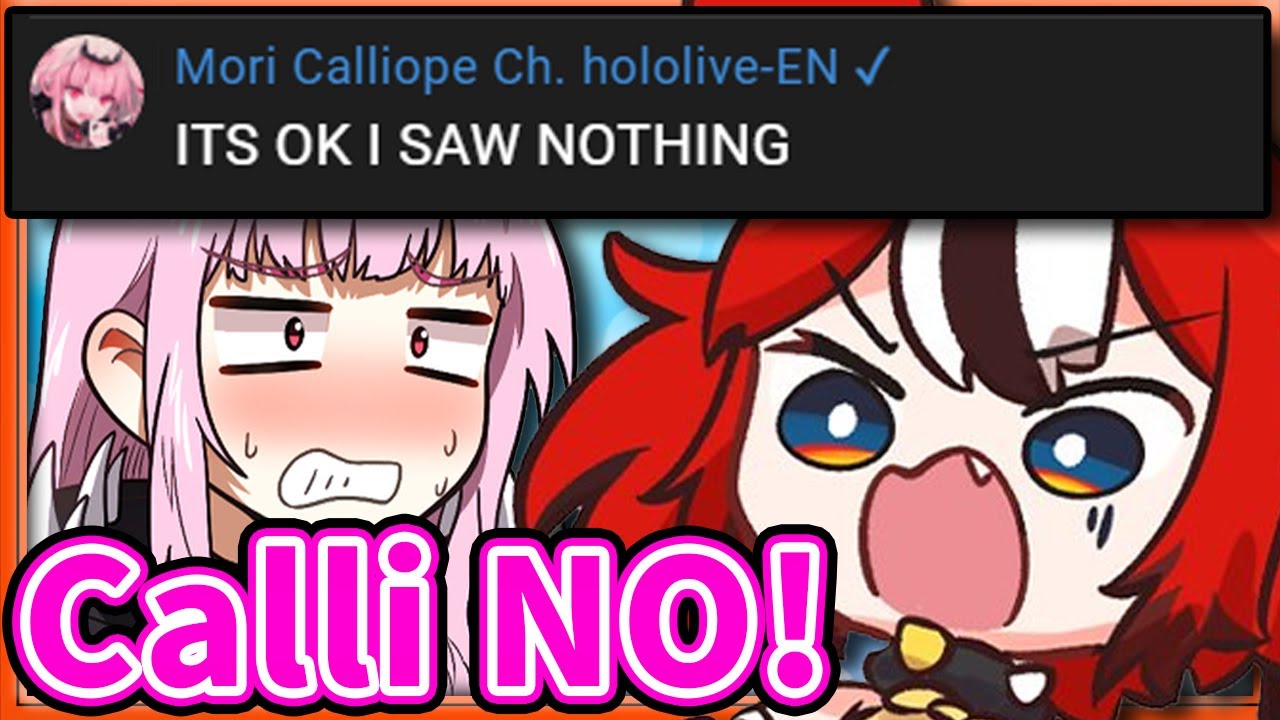 Calli Raided Bae at The Wrong Time 【Hakos Baelz / HololiveEN】