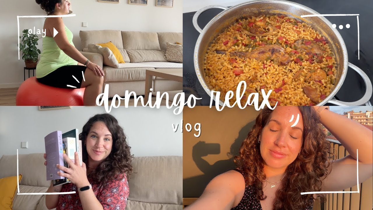Domingo RELAX✨ Productos terminados, RECETA: arroz con conejo🍽️ y muchos LIBROS📚
