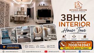 3BHK PREMIUM INTERIOR DESIGN |Luxury Home Interior Tour |Modern Home Makeover |#hometransformation