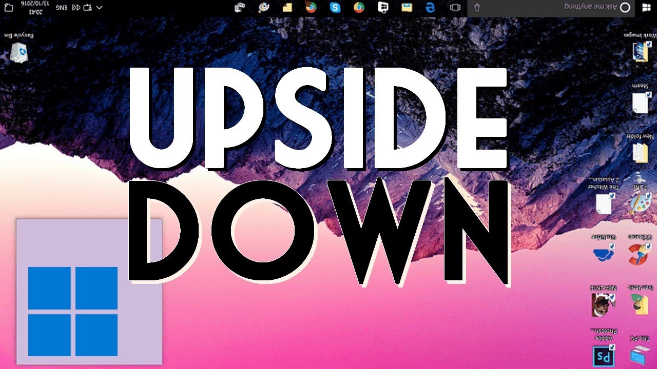 How to Fix an Upside Down Screen Rotate on Windows 10 or Windows 11 or ...