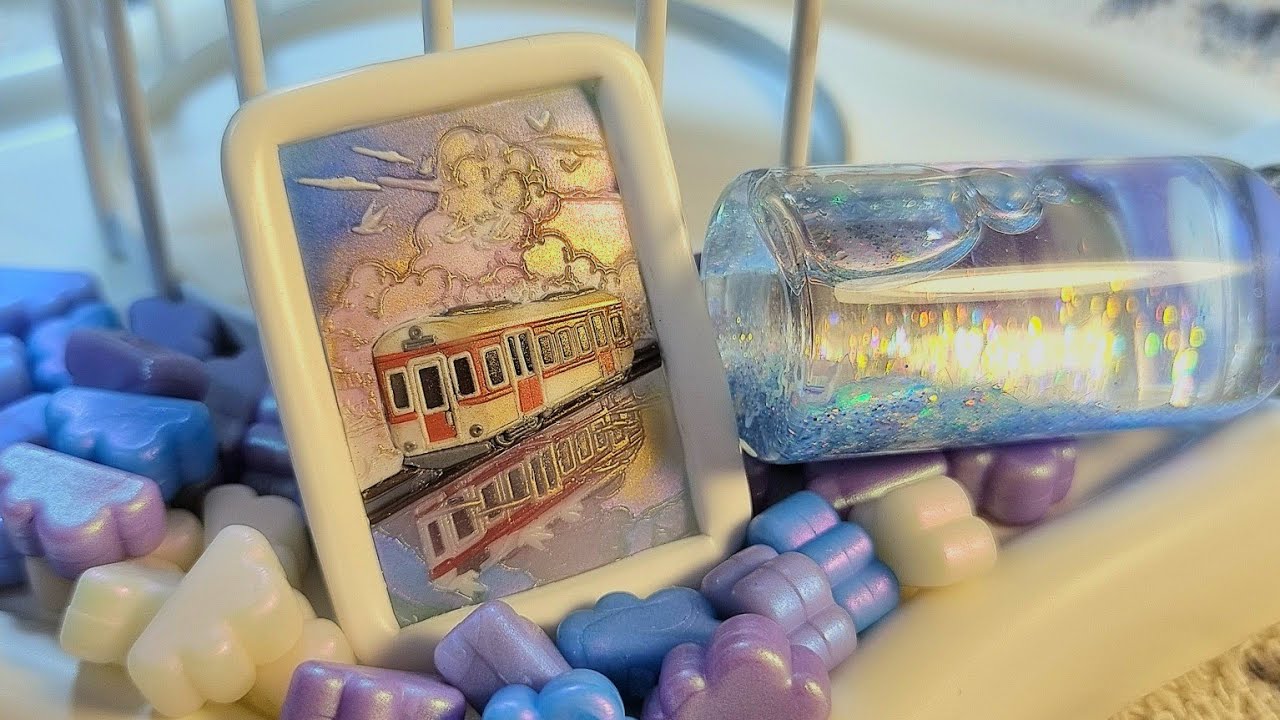 🚋왁스에 풍경을 담아낼 수 있다면 실링 왁스 ASMR | 타오바오 쉽겟 하울