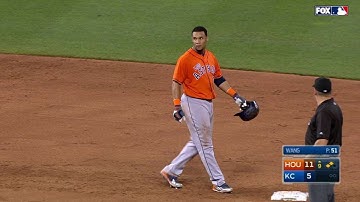 HOU@KC: Gomez tacks on a run with an RBI double