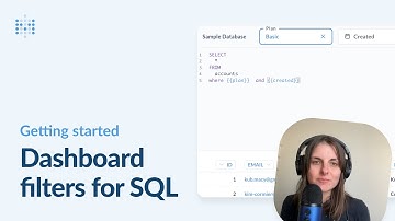 How to set up dashboard filters for SQL queries | Metabase tutorial