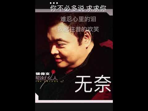 无奈 张伟文 卡拉OK伴奏karaoke