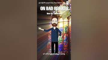 The Fourth Way Snippet, On Bad Results