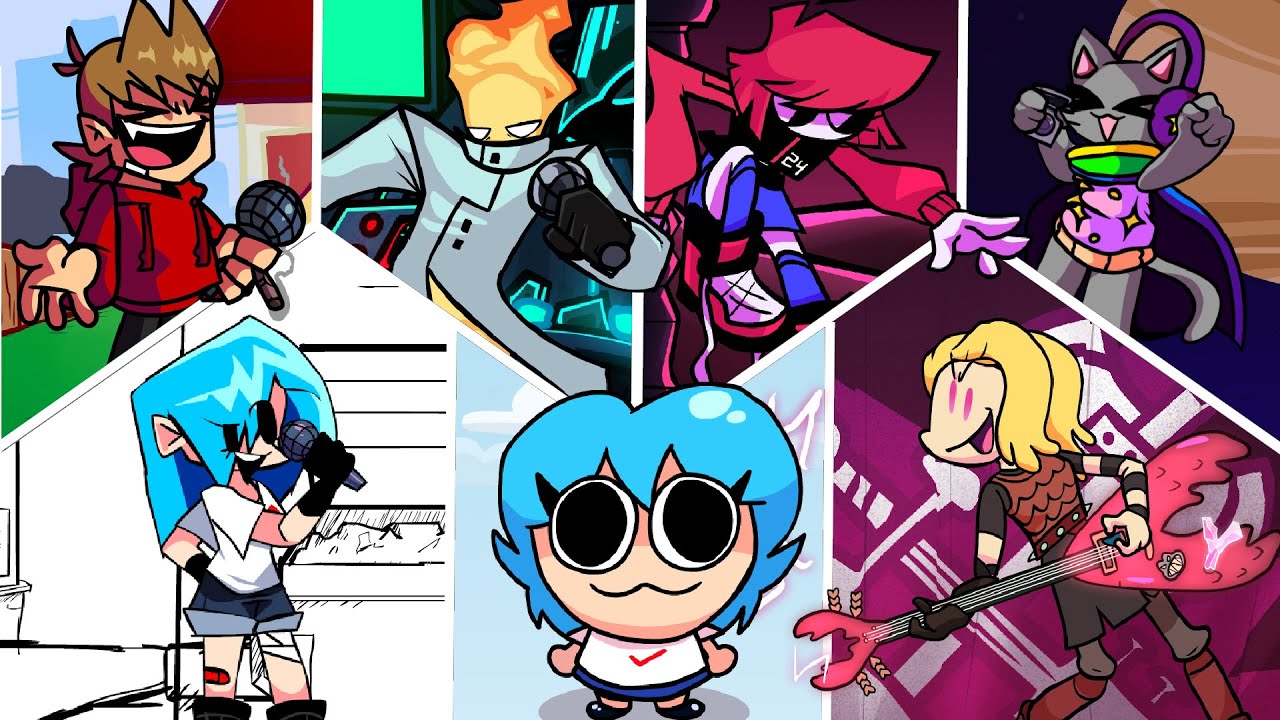 FNF Thunderstorm Hotline 024 - But Every Turn A Different Character Sings It!