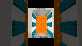 How to Build a Lava Door in Minecraft PE (Pocket Edition)
