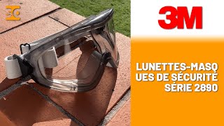 Découverte Des Lunettes Masques De Sécurité Série 2890 - 3M