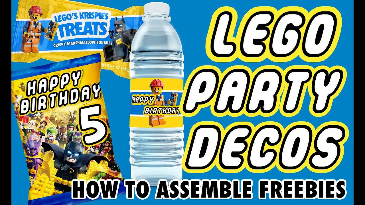 Free Lego Water Labels | Ellierosepartydesigns.com free-lego-water-labels-ellierosepartydesigns-com