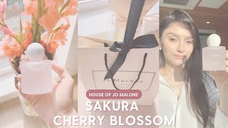 Breve resenha - Jo Malone - Sakura Cherry Blossom - Thamires Nascimento