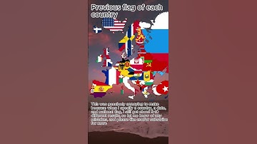 Last flag of European countries (and USA) #history #geographythroughmaps #mapping #map