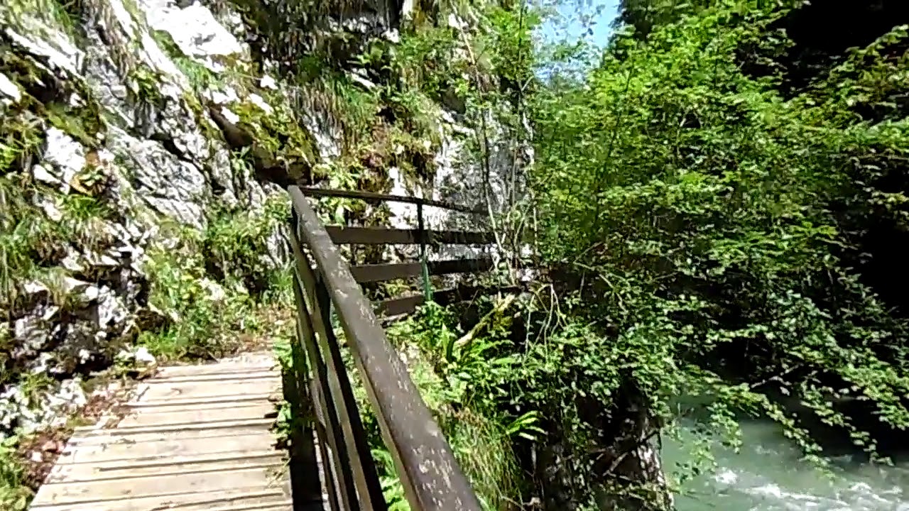 Beautiful Veliki Rzav river canyon