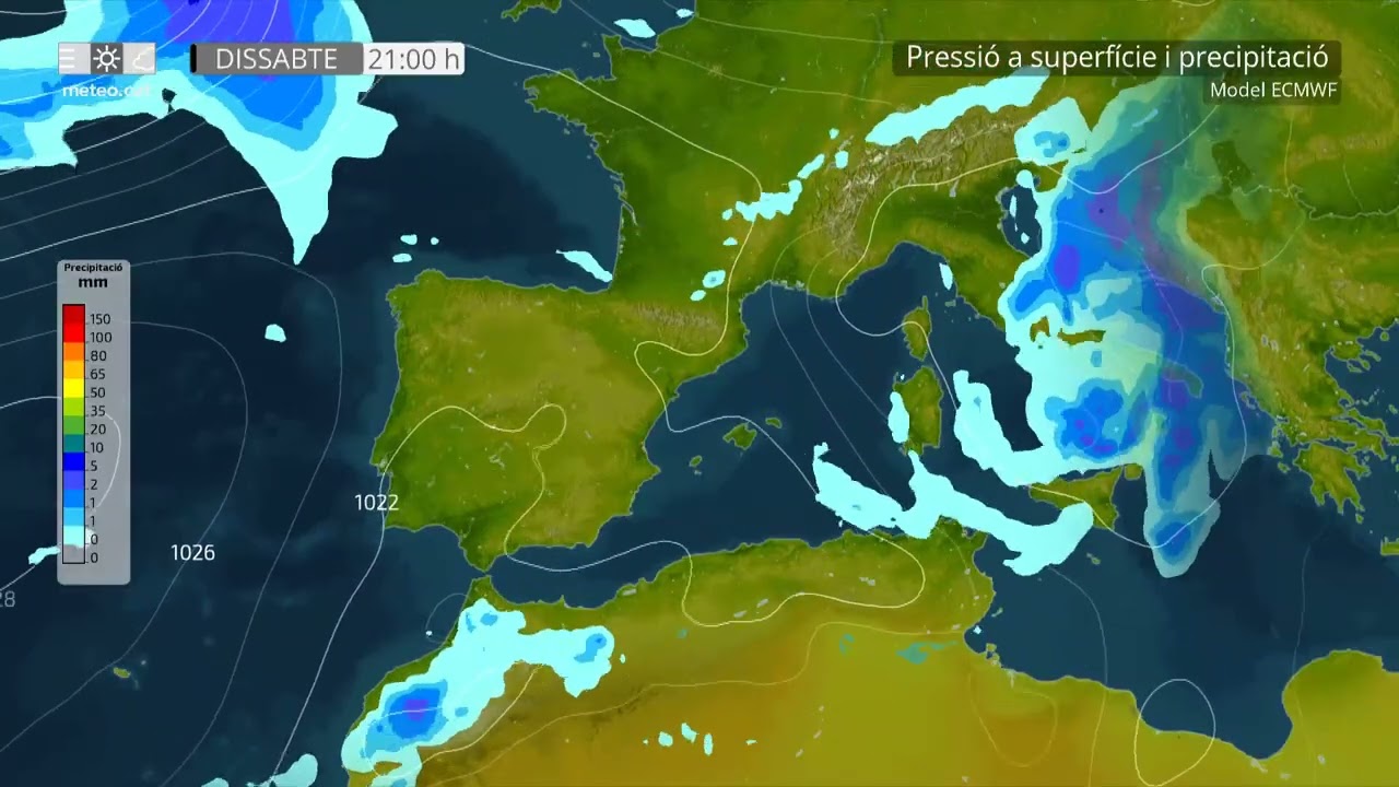 Predicció general per a dissabte 10-10-2026