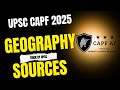 CAPF 2025 GEOGRAPHY ANSWER WITH SOURCES
