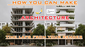 How you can make architecture time laps for your renders with (AI) Nano banana and Midjourney