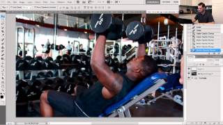 Photoshop editing tutorial - Sports Photography screenshot 1