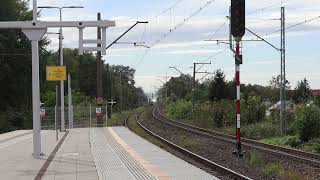 EP07-1024 z IC Żuławy do Olsztyna Głównego mija Szczecin Zdroje (Rp1)