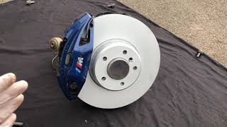 BMW 5/6 series budget front Brembo brake upgrades e60 e61 e63 e64 535d 535i 630i 645i 635d 520d 530d